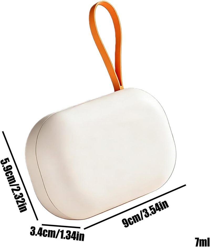 Ultrasonic Rechargeable Contact Lens Cleaner with Vanity Mirror - Portable Case for Hard & Soft Lenses, 2 Cleaning Modes, Daily Deep Cleaning for Travel, Sports, Office, and Home Use Ultrasonic Rechargeable Contact Lens Cleaner with Vanity Mirror - Portable Case for Hard & Soft Lenses, 2 Cleaning Modes, Daily Deep Cleaning for Travel, Sports, Office, and Home Use