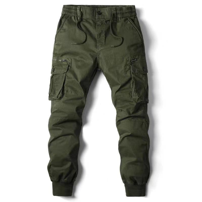 New Men's Plus Size Cargo Casual Pants Fashion Korean Style Multi-color Casual Military Cargo Pants Cotton Fabric Menswear Green Long Medium Khaki Mid New Men's Plus Size Cargo Casual Pants Fashion Korean Style Multi-color Casual Military Cargo Pants Cotton Fabric Menswear Green Long Medium Khaki Mid