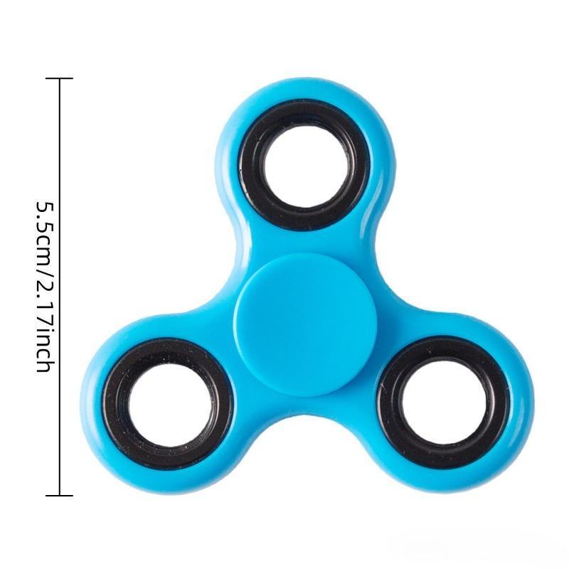 Random Color Fidget Spinner Toy, Creative Stress Relief Toy for Adults & Kids, Ideal Birthday Gift for Home & Office Use