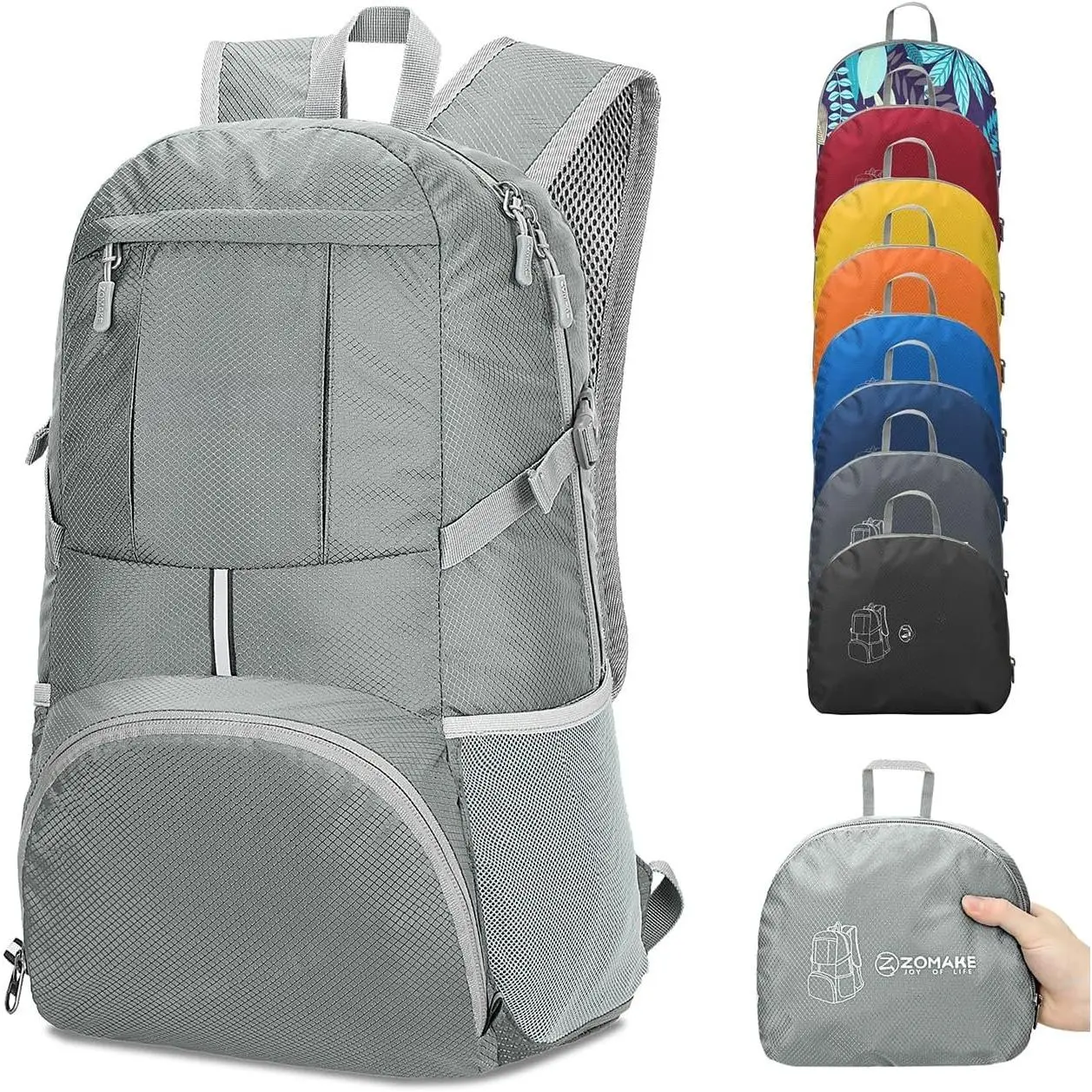 Lightweight Packable Backpack 35L,  Foldable Day Pack