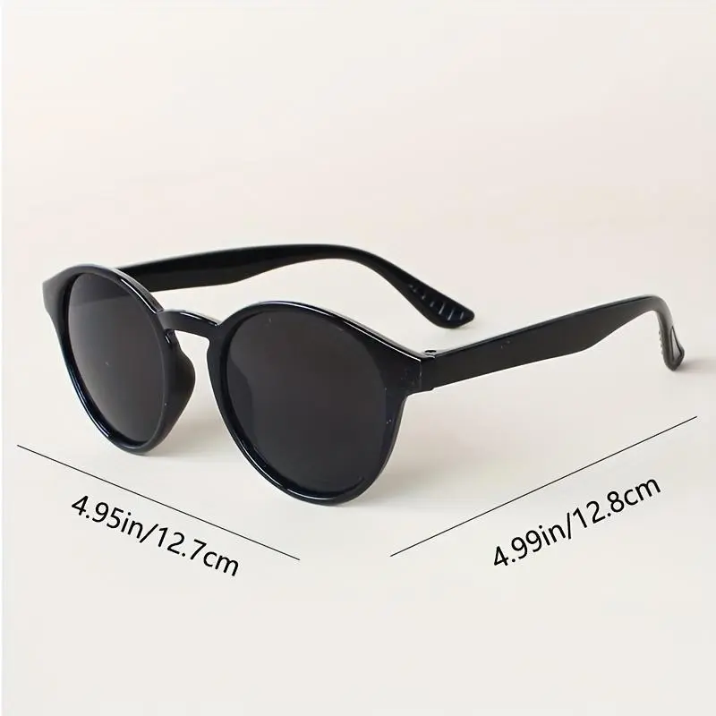 Oversized Browline Sunglasses for Women, Semi Rimless Natural Material Frame with No-Prescription Blue Light Blocking Lenses, Stylish All Seasons Accessories, Single Pair, Stylish Accessories, Female