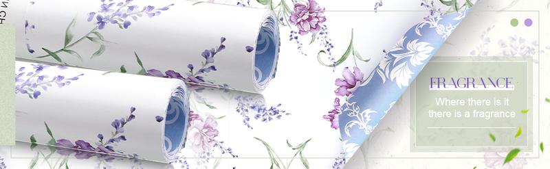 Geosar 10 Sheets Drawer Liners for Dresser Scented Drawer Liners Non Adhesive Scented Fragrant for Home Shelf Closet (Star, Baby Talcum Powder Scent)