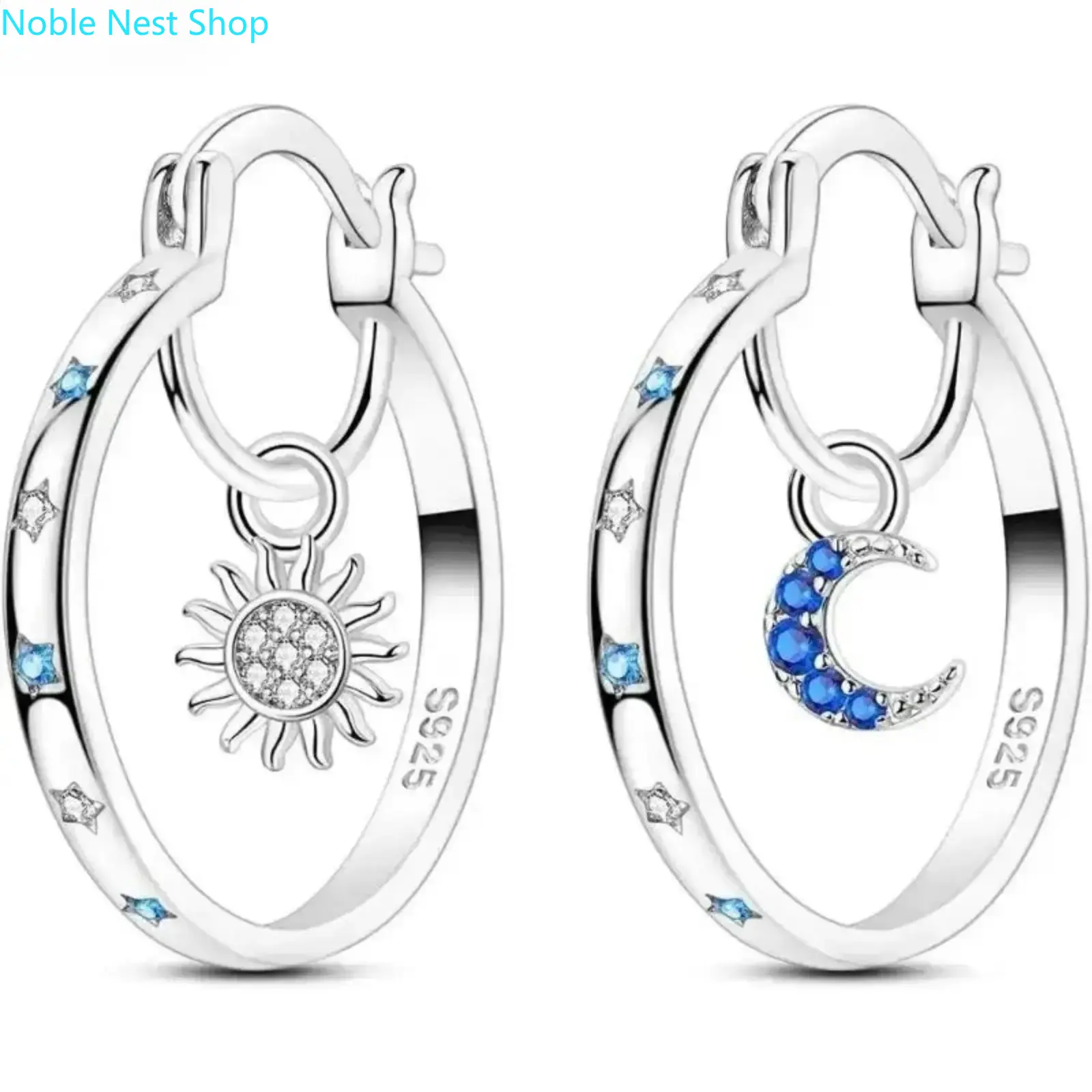 Women's Silver Twisted Cubic Zirconia Inlaid Hoop Earrings - Medium Size, Hypoallergenic Costume Jewelry, Elegant Minimalist Ear Accessories for Daily Wear & Gifting