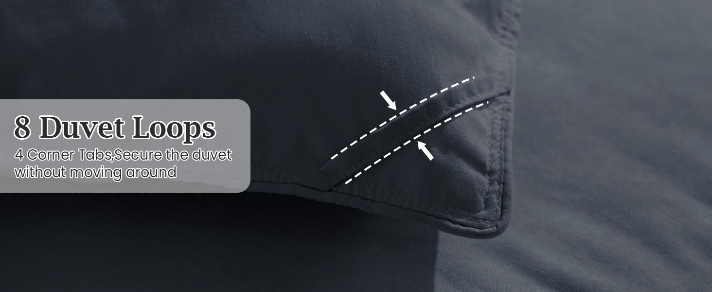 Queen Size Goose Feather Fiber and Down Comforter Duvet Insert All Season Hotel Luxury Bedding Comforters Soft Medium Warmth 88x88 Inches Dark Grey