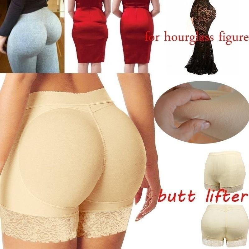 Women's Shapewear Body Shaper Buttock Lifter Fake Butt Padded Panties Hip Lift Sculpt Boost Lace Up Compression Tummy Control SpringStatements