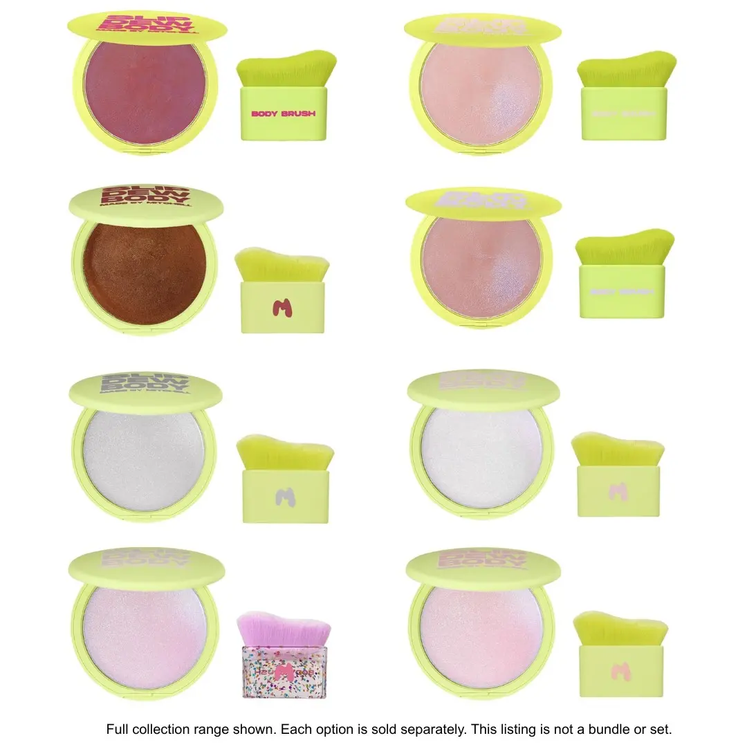 Made by Mitchell Slip Dew Shimmering Glow Body Makeup, Body Glitter Gel, Body Highlighter, Body Luminizer, Radiant Luminous Shimmer for Luminous, Dewy Skin