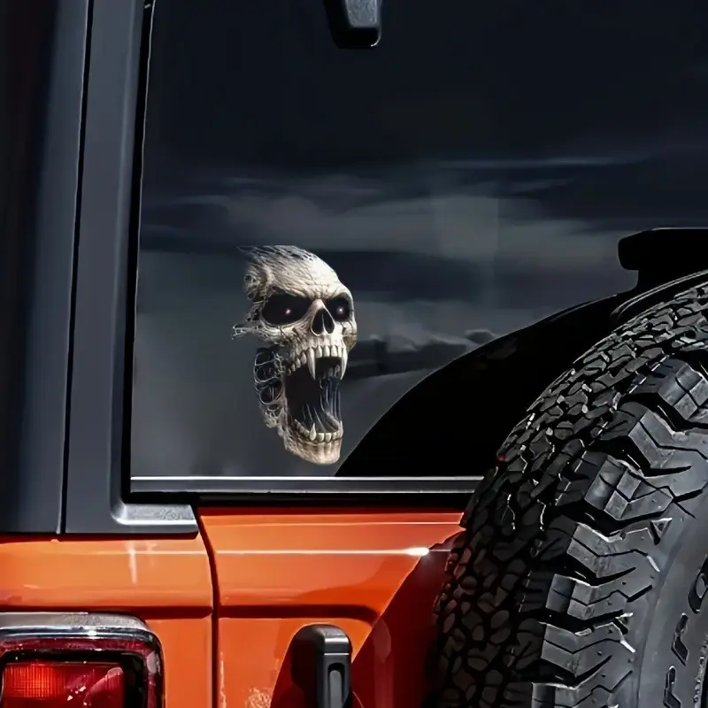 Zombie Apocalypse Cry Sticker, Car Decorative Sticker, Car Stickers, Perfect for Decorating Cars, Luggage, Windows, Laptops, Fishing Boats, Skateboards, Walls, Etc