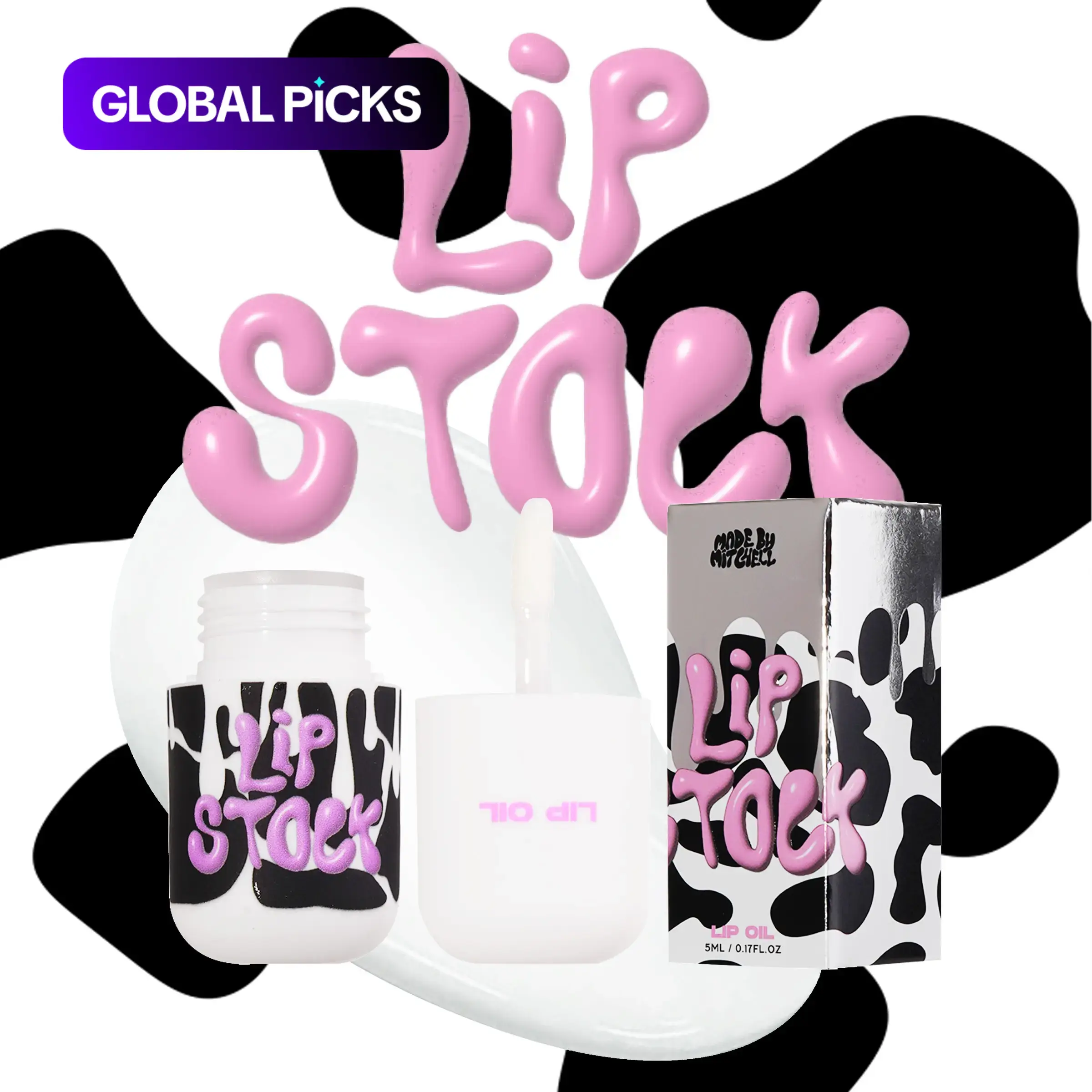[Made by Mitchell] LIP OIL Moisturizing Lip--LIP STOCK Lip Moisturizer Lip Product #GLOBAL PICKS