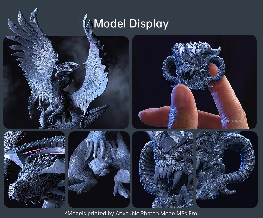 Photon Mono M5s Pro 14K Mono MSLA 3D Printer 10.1'' LCD Resin 3D Printer Speed Up to 150mm/h Print Size 223*127*200mm