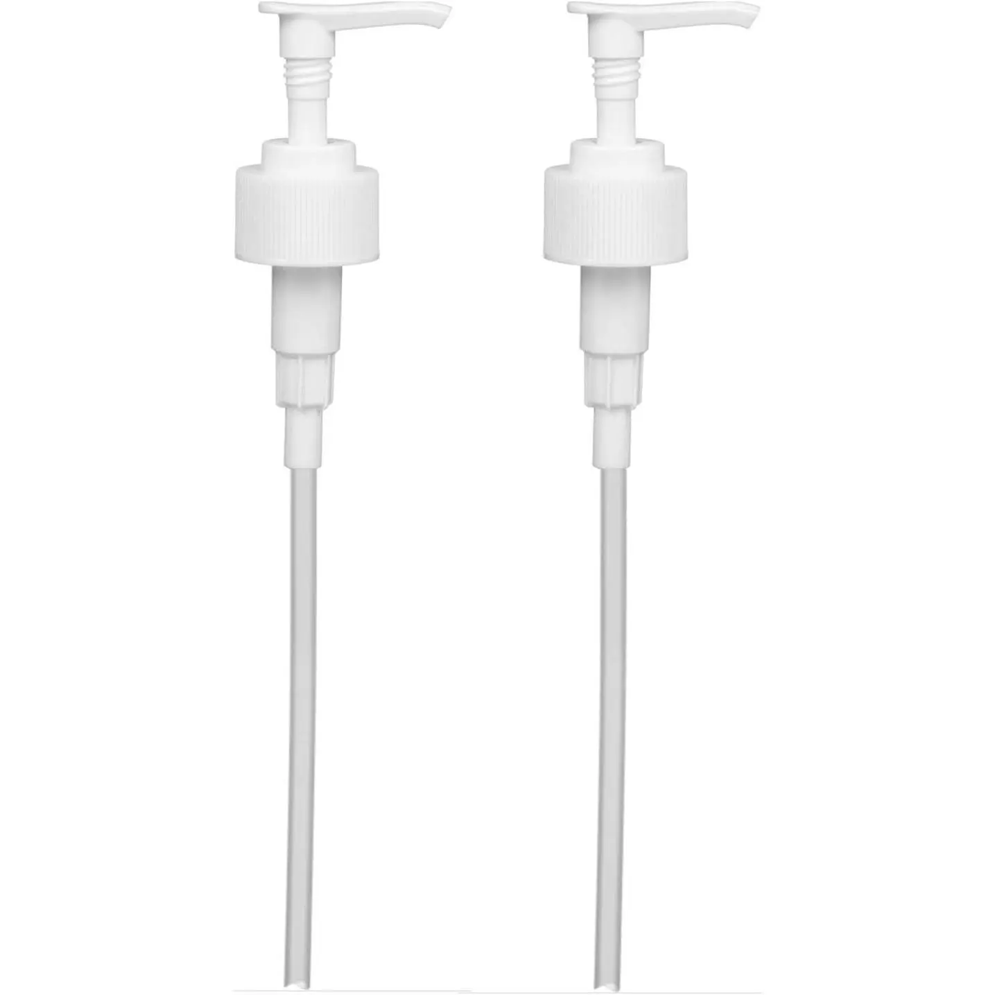 White Soap and Lotion Pump (2 Pack) | Fits  32oz Soap Bottles, 28/410 , 2cc Dispensed Per Pump
