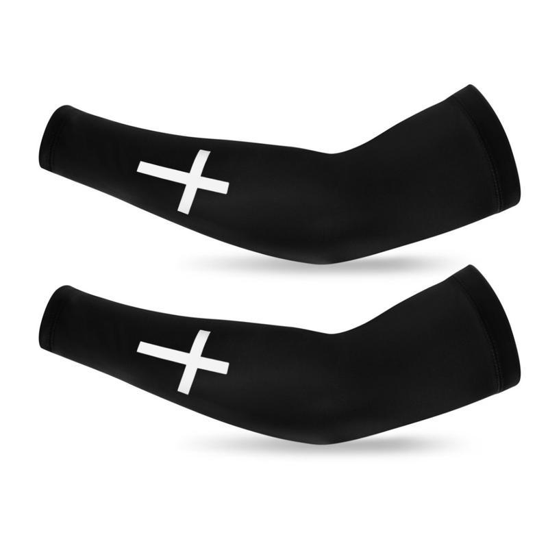 Sports Compression Arm Sleeves – Cross Pattern Faith-Inspired Design, Elastic Breathable Support for Men & Women, Athletic Sleeves for Football, Training, Gym Workouts & Outdoor Sports Sports Compression Arm Sleeves – Cross Pattern Faith-Inspired Design, Elastic Breathable Support for Men & Women, Athletic Sleeves for Football, Training, Gym Workouts & Outdoor Sports