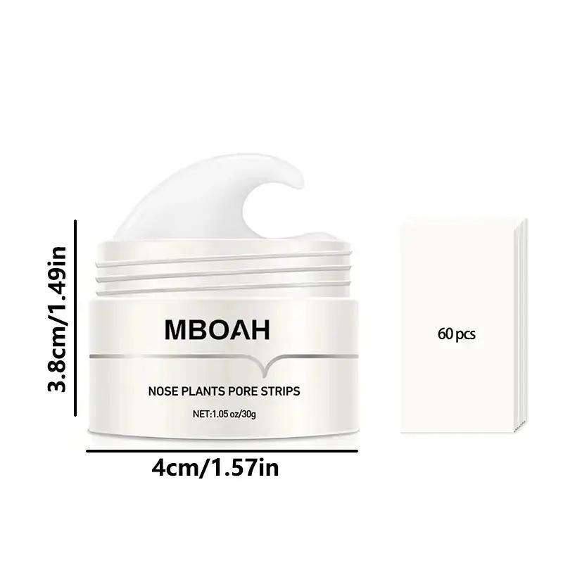 Blackhead Nose Mask Set, 2 Boxes Tightening Pores Face Peel Mask, Pore Deep Cleanser Purification Mask, Nose Patch, Acne Removal Mask