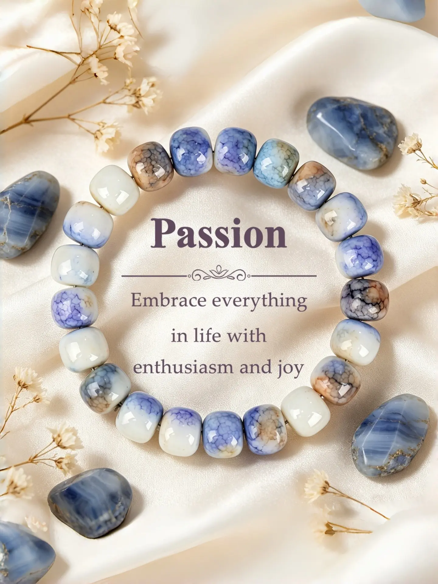 Amber Stone Bracelet, Attracts Wealth & Success, Elegant High-End Jewelry, Fashion Versatile Crystal Bracelet, Premium Quality