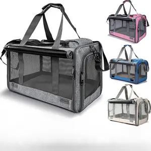 Single-shoulder crossbody pet bag, portable dog bag, cat bag, large-capacity pet bag, breathable and portable ,gifts for cat lovers in a