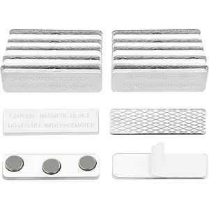 Blackout Blind Accessory,12Pair  Closure With Adhesive(Metal Board With Adhesive+ White Board Without Adhesive),Black Out Window Curtains Shades,Blackout Window Cover,Clamped By