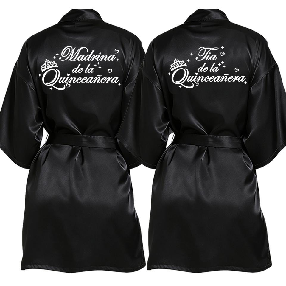 2 Pcs Elegant Quinceañera Celebration Gown Mis Quince Años Robe Girls 15th Anniversary Bathrobe for Birthday Party