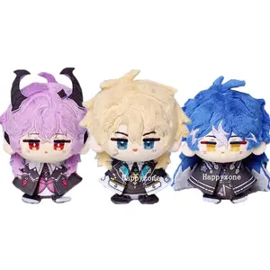 Genshin Impact Durin Varka Flins Plush Toy Stuffed Doll Mini Soft Pendant 12cm Game Cartoon Arlecchino Mualani Kinich Fans Gifts