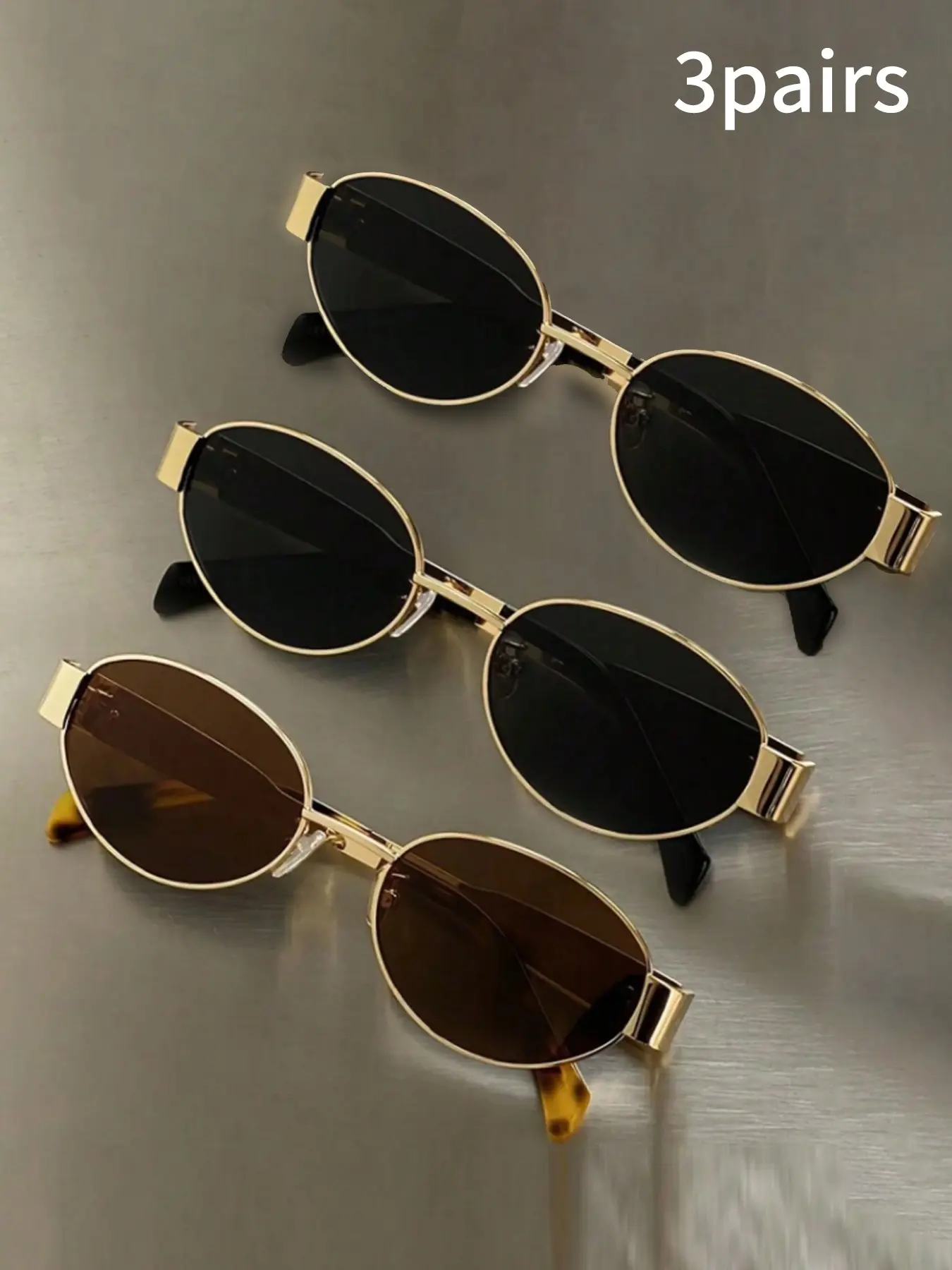 New Women's Glasses Set, Vintage Oval Fashion Style, Cat Eye Design, Beach Accessories, Classic Look, Outdoor Travel, Summer Fashion