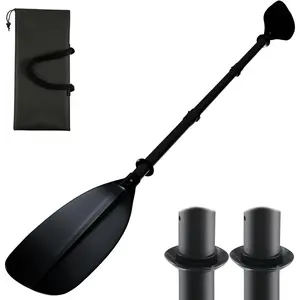 Recreational Paddle,Paddles for Adults Adjustable Length Premium ABS Blade Portable  Oar for Youth Adults All Ages Water Sports Canoeing Boating.