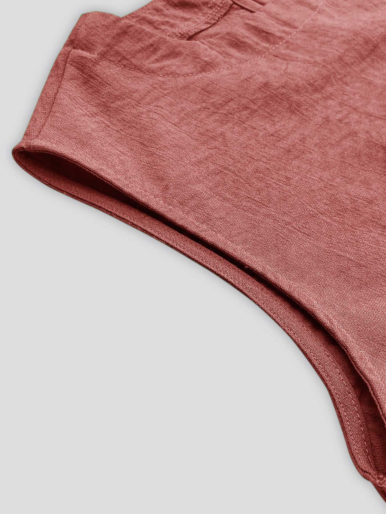 Women's Elegant Solid Color Loose Sleeveless Round Neck Wide Leg Pants Set 2pcs, Comfortable Summer Casual with Pockets for All Seasons, Stylish Set for Holiday & Daily Wear