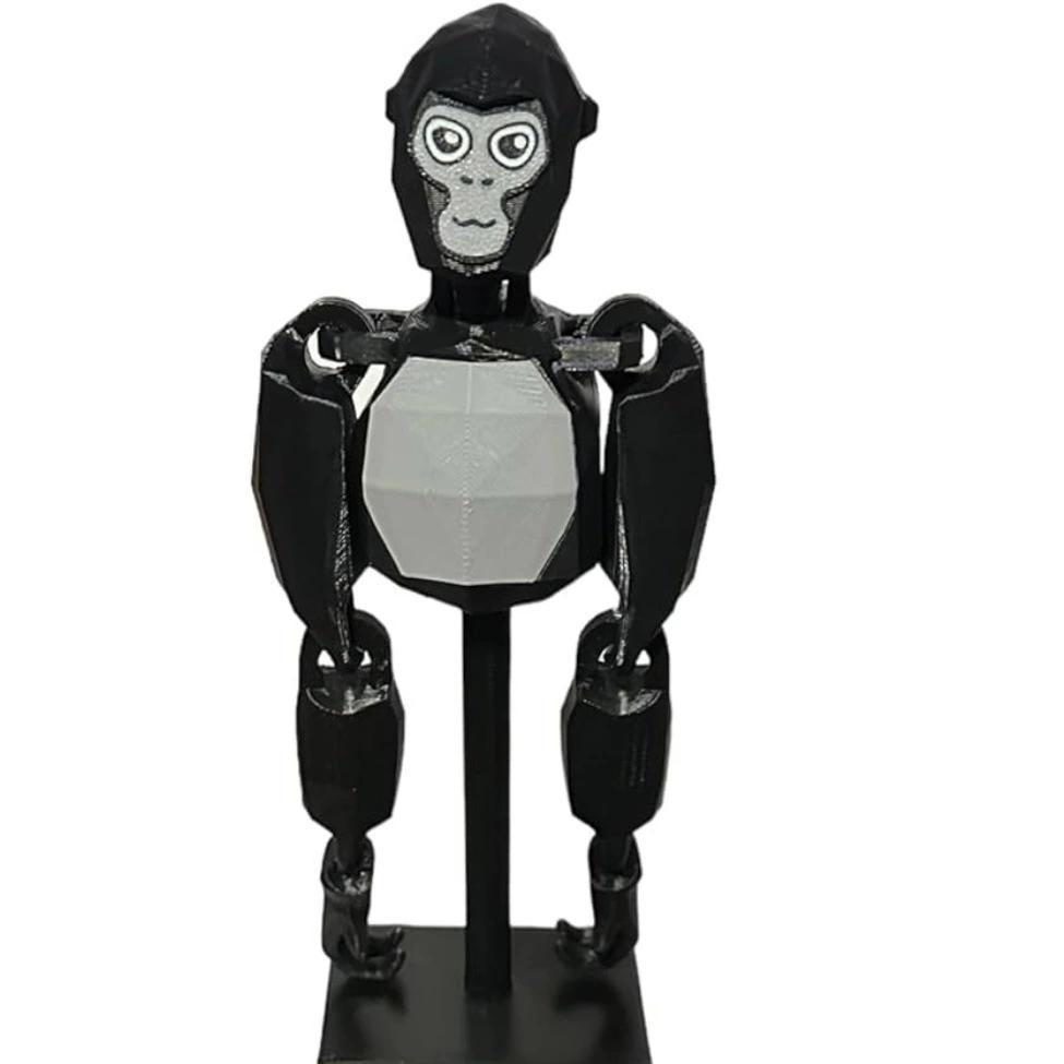 Gorilla tags, Monkey 3D printed dolls, cartoon animal toys, children's birthday and Christmas gifts, movable joints, 3D printed