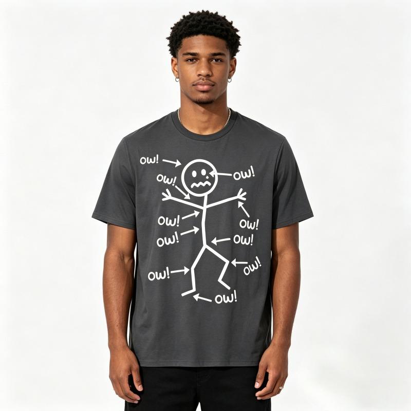 Unisex Women's and men's T-shirts,Oversized Short Sleeve,T Shirts Trendy Crew Neck Loose Workout Tee,Casual Summer Tops 100% Cotton Printed T-shirt,Basic,versatile