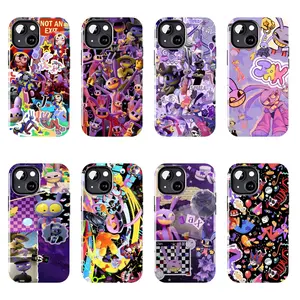 Purple Jax Grunge Scrapbook Case Suitable for iPhone 17-11 Pro Max/Plus and  Samsung Galaxy S23-25