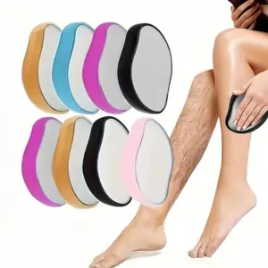 1pc Nano Hair Remover for Men and Women, Pain-Free Crystal Glass Exfoliator, Home Use Hair Removal Tool, Shaving and Depilation