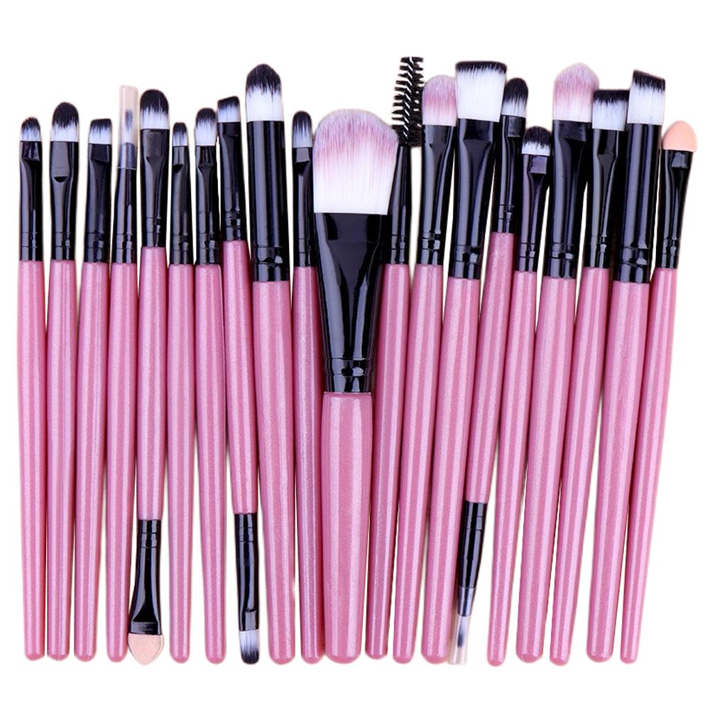 Makeup Brush, 20pcs/set Professional Makeup Brushes for Liquid Foundation, Loose Powder, Concealer, Eye Shadow, Blush, Lip Balm