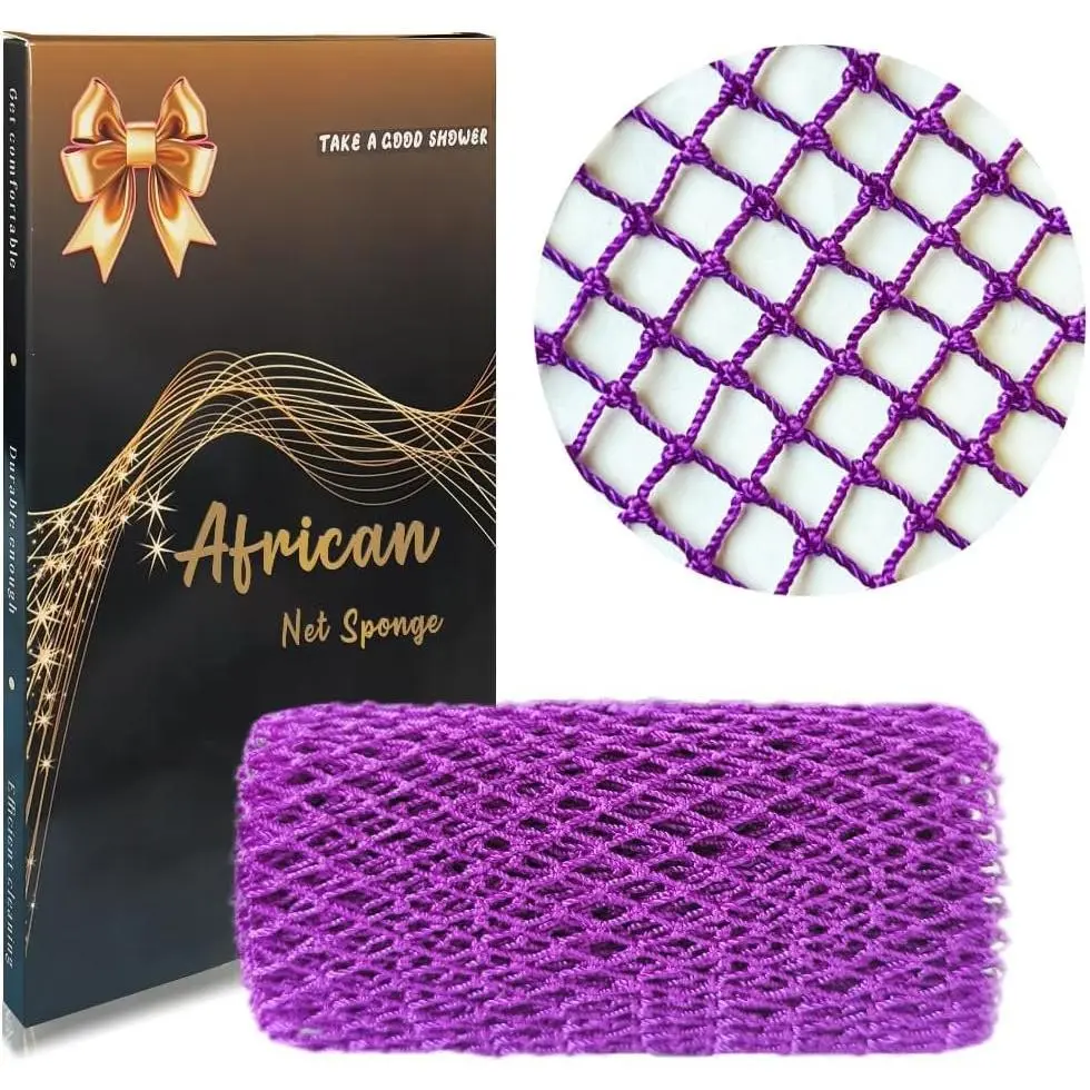 Net Sponge Authentic,  Net for   |  Net Sponge with Knots| Long Stretch Net|  Net for  | Durable & Quick Dry| Daily Use|