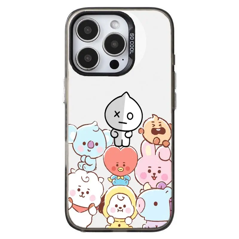 Pop Idol BT-21 phone Cases For iPhone 12-17 Promax Pro Plus & Samsung Galaxy S22-S26 Ultra Plus,Perfect for Her/Him fashionable gift