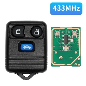 433 Mhz 3 Buttons Car Remote Key For Ford Transit MK6/Connect 2000 2001 2002 2003 2004 2005 2006