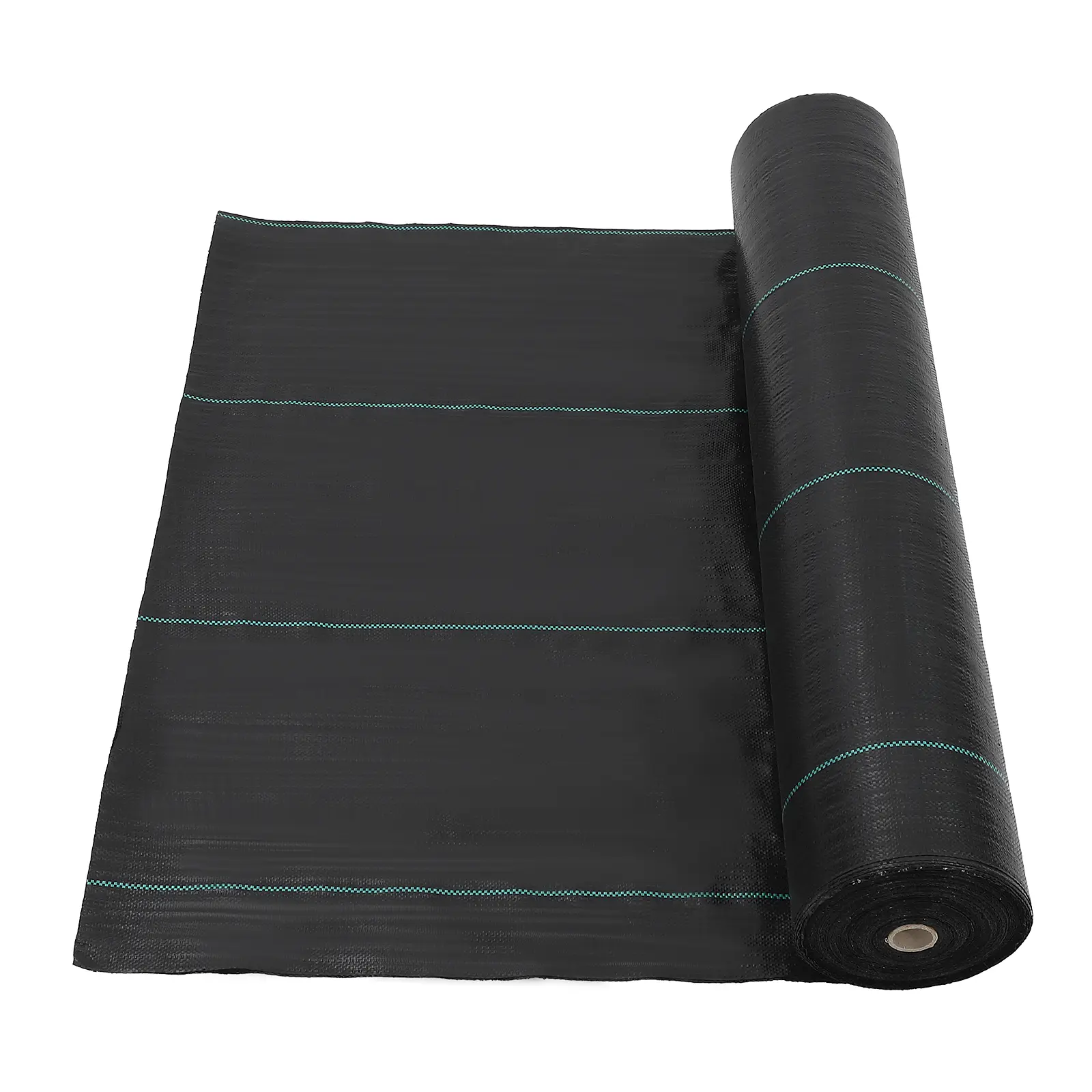 Heavy Duty Weed Barrier Landscape Fabric 6ft x 300ft – High Permeability Ground Cover – Durable 3.2oz Black Polypropylene – Superior Weed Control & Erosion Prevention – Ideal for Gardens, Driveways, Flower Beds