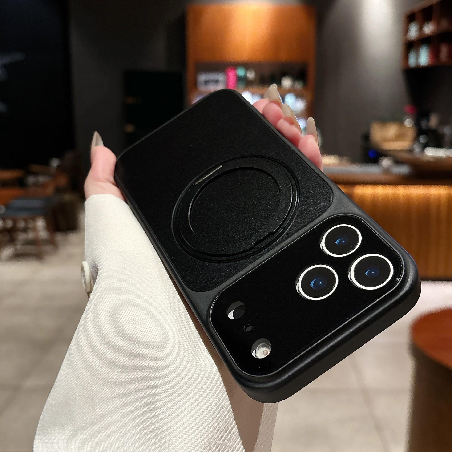 360 °   Rotating stand instantly transforms into 17, suitable for Apple 17 Pro Max phone case, iPhone 16 anti-drop protective cover