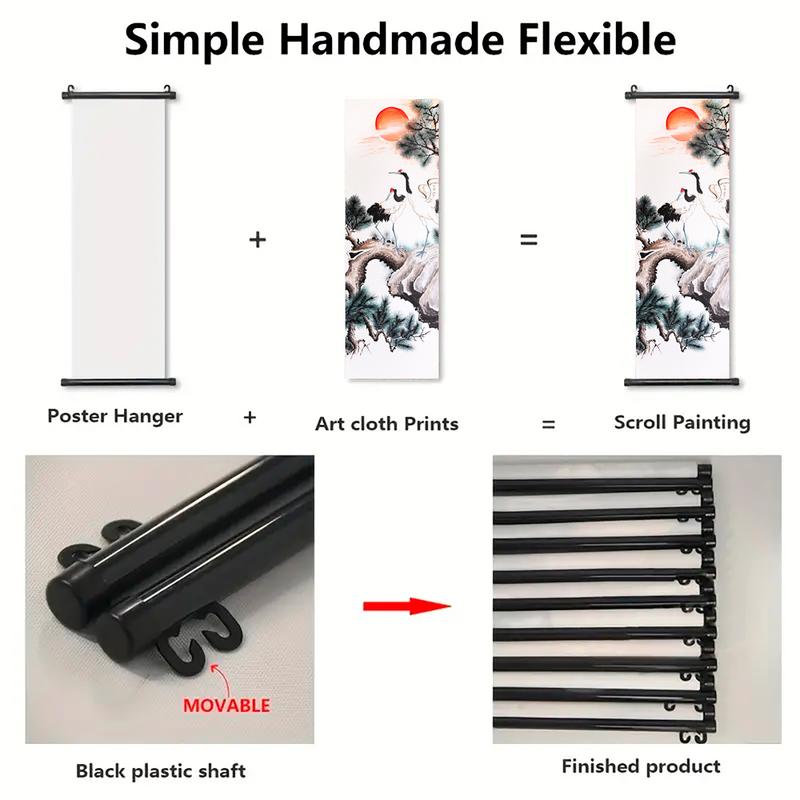 Landscape Pattern Hanging Painting, 1 Count/5 Counts Modern Casual Wall Hanging Decoration, Wall Art Decor for Home Living Room Bedroom Office, Home Decor