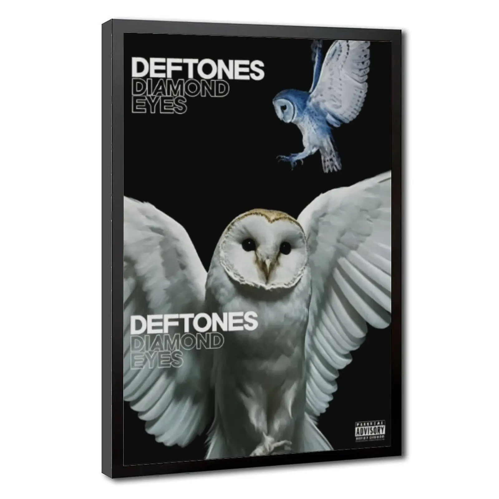 Deftones Diamond Eyes Canvas Wall Art, Rock Band Poster, Metal Music Room Decor, Dark Gothic Style Artwork