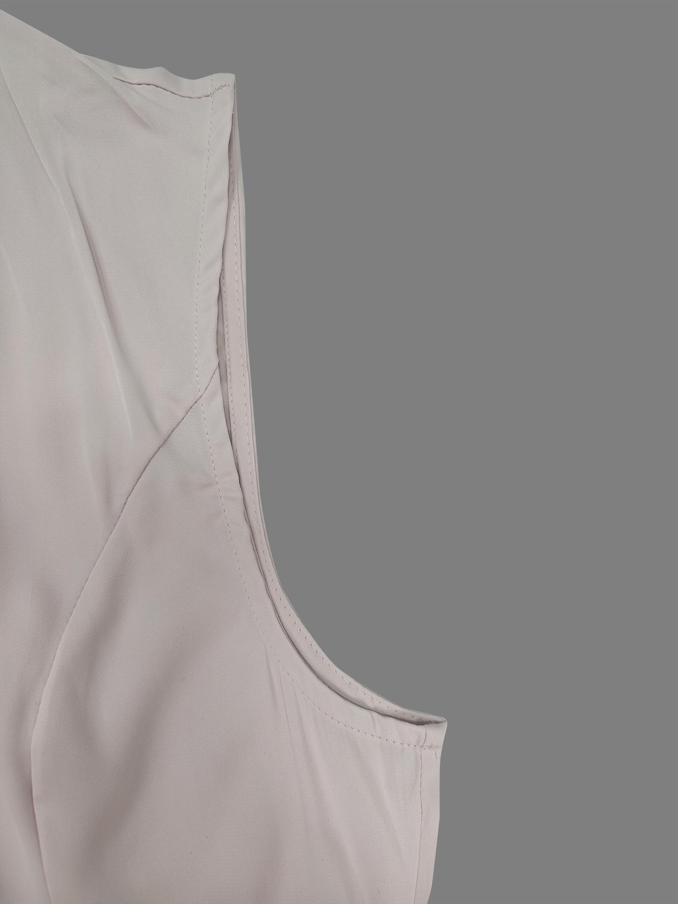 Women's Plain Pleated Cloak Sleeve Maxi Dress, Elegant Round Neck Dress for Party Holiday Wedding Guest, Ladies Spring & Fall Clothes， Valentine's Day Gift for Girl