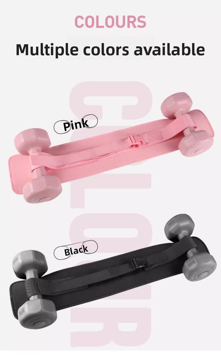 Yoga Exercise Hip Bridge Support Belt with Weighted Waist Strap for Glute Training Core Strength Building and Back Pain Relief Non Slip Adjustable Fitness Belt for Home Gym Workout and Yoga Practice