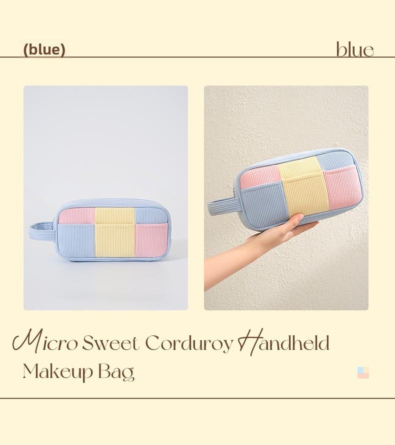 Beilian's new makeup bag is a stylish, high-capacity, contrasting color handbag for storing skincare products, fashionable and versatile storage bag