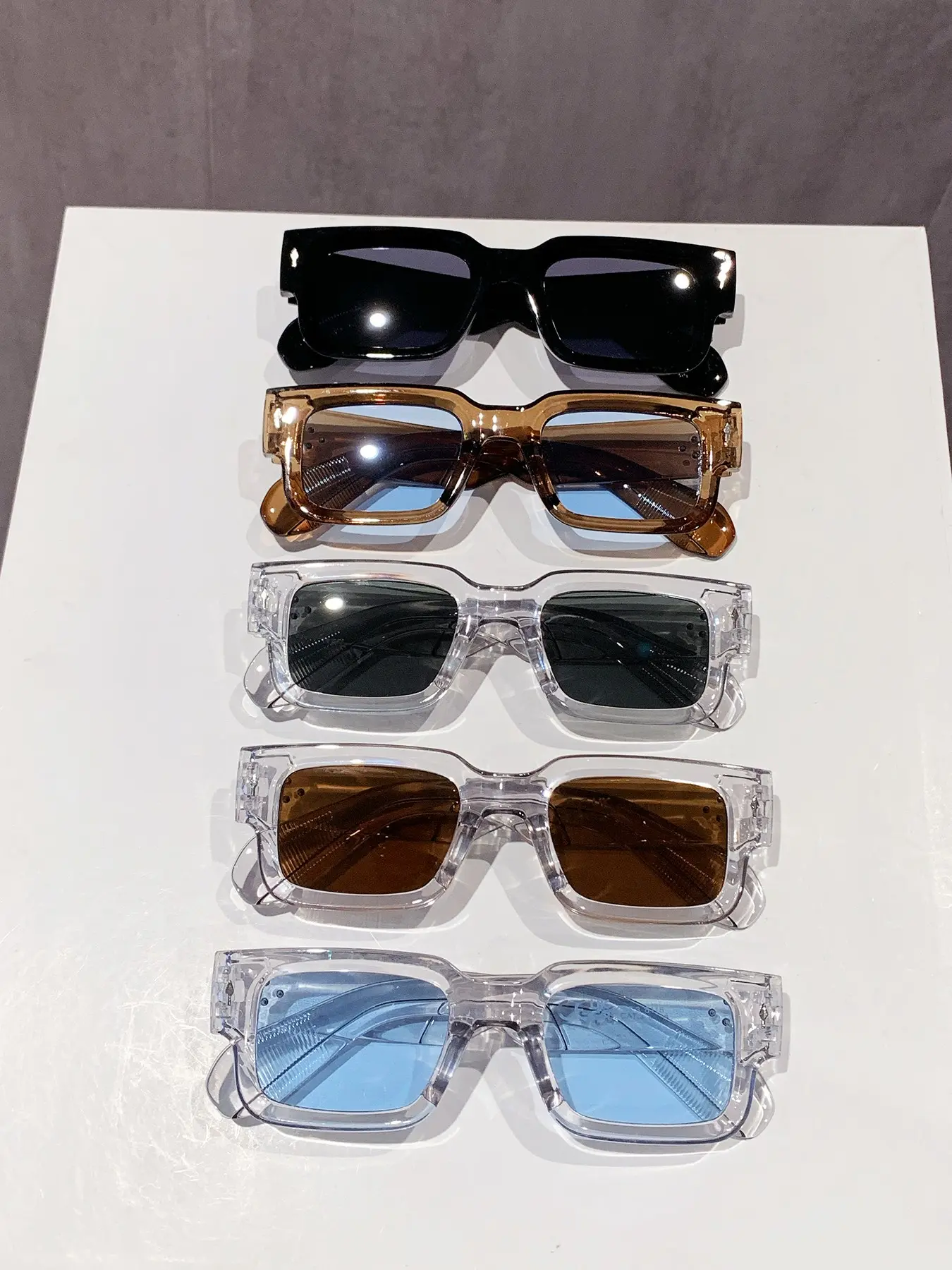 5 Pairs Small Frame Glasses, Compact Design for Everyday Use, Lightweight & Stylish Eyewear, Perfect for Reading & Casual Wear