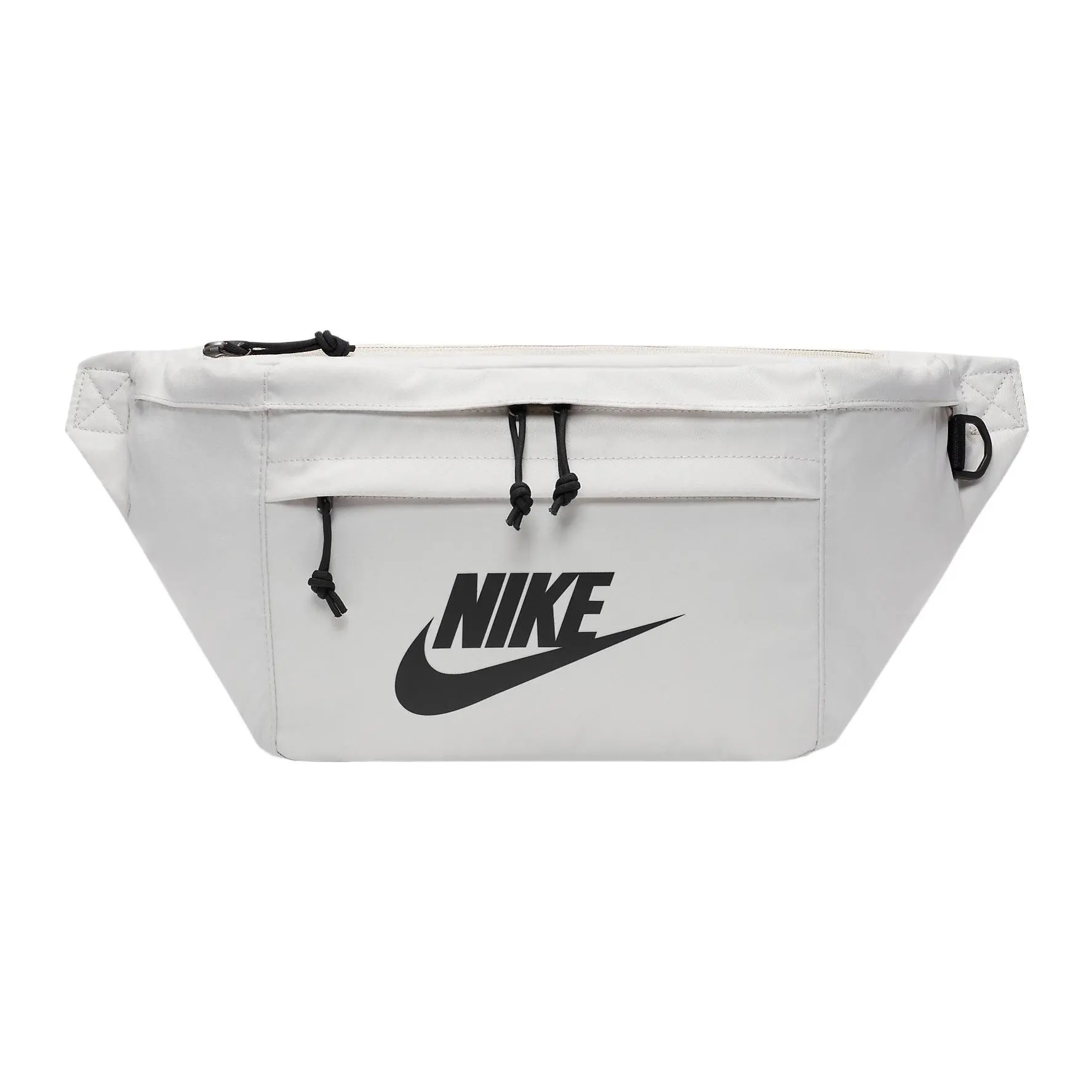 Nike Basic Oversized Logo Sport Fabric Crossbody Bag for Men and Women – Light Bone