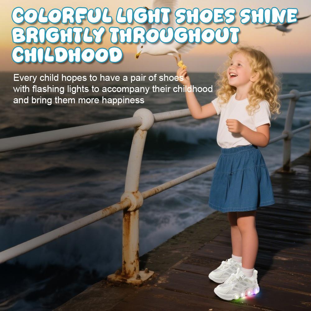 Led Shoes For Kids, Sneakers With LED Light For 3-5 years Girls/Boys, Breathable Nonslip Running Shoes For All Seasons