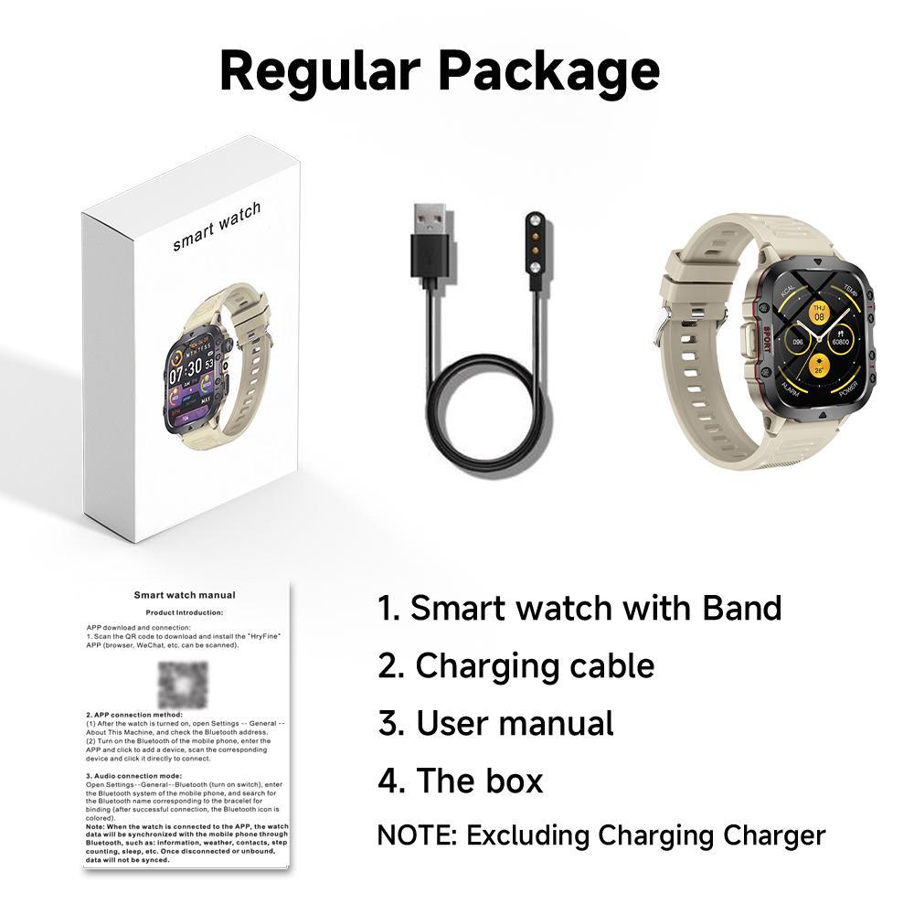 SIMSONLAB Multifunctional Smart Watch, Fashion Digital Watch with Flashlight, Sports Watch with Wireless Call Support, 100+ Sports Modes for Android and iOS