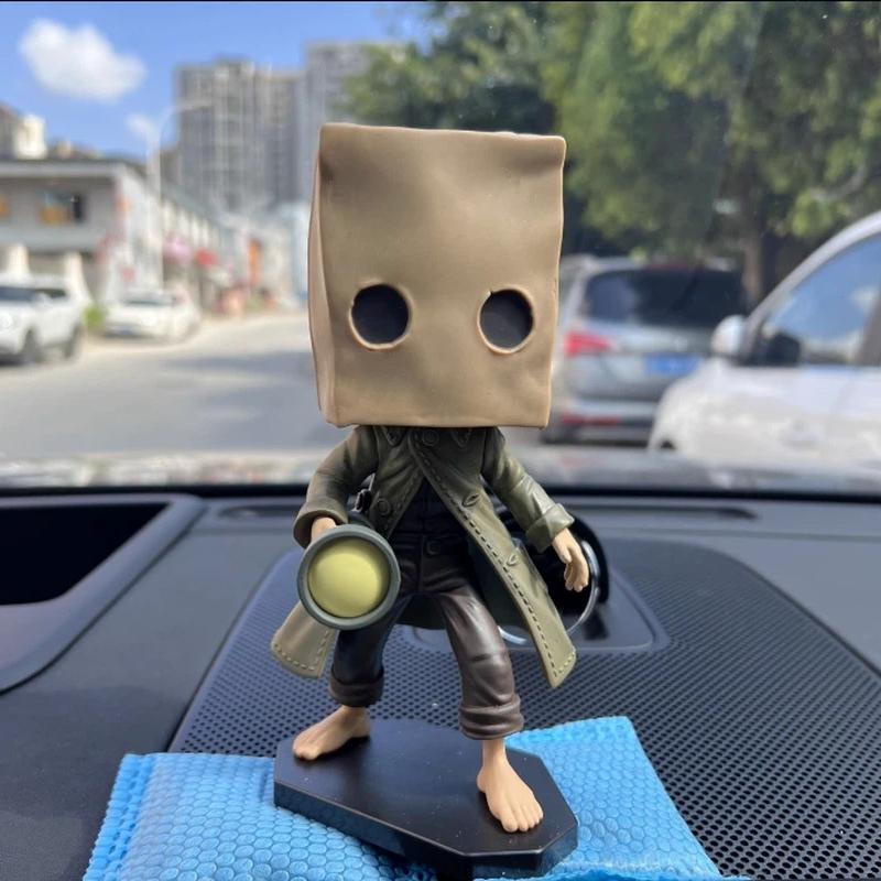 Little Nightmares Anime Game Figure Six Mono Pvc Model Cartoon Game Character Desktop Ornament Collection Halloween Kid Toy Gift