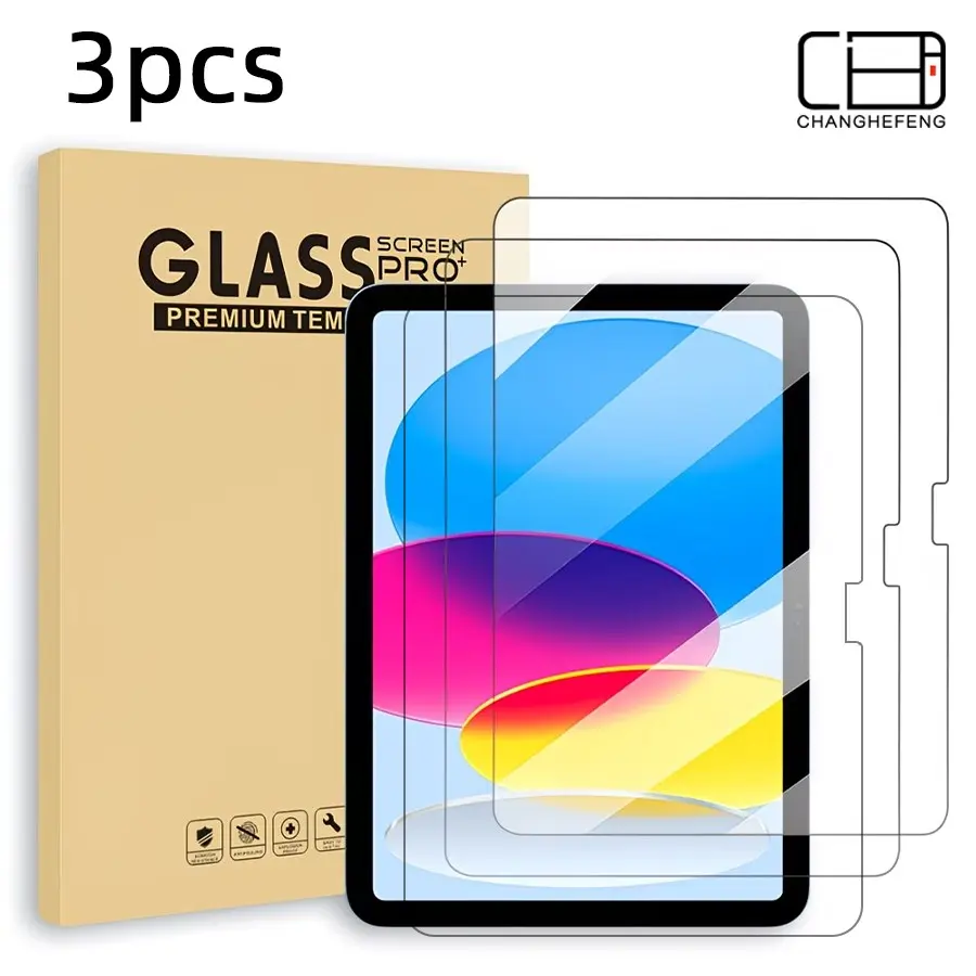 3-Pack Premium Tempered Glass Screen Protectors for Samsung Galaxy Tab A9/a9 Plus 8.7/11 Inch, HD Transparent Film, Compatible with Sm-X110/x115/x210/x216/x218 Screen Protector Set