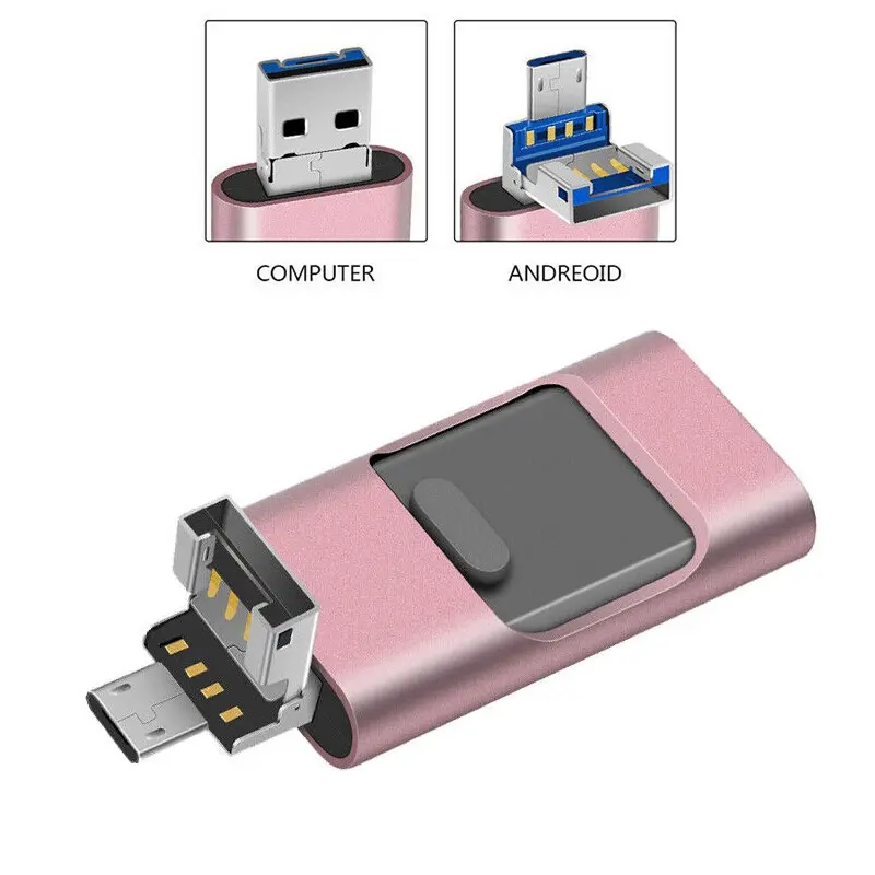 Flash Drive for Type-C & Android OTG, USB 3.0 Memory Stick, 1tb External Storage, Ultra-Fast Photo Stick, Pen Drive for Type-C Phones, Android, Computer, USB C Thumb Drive