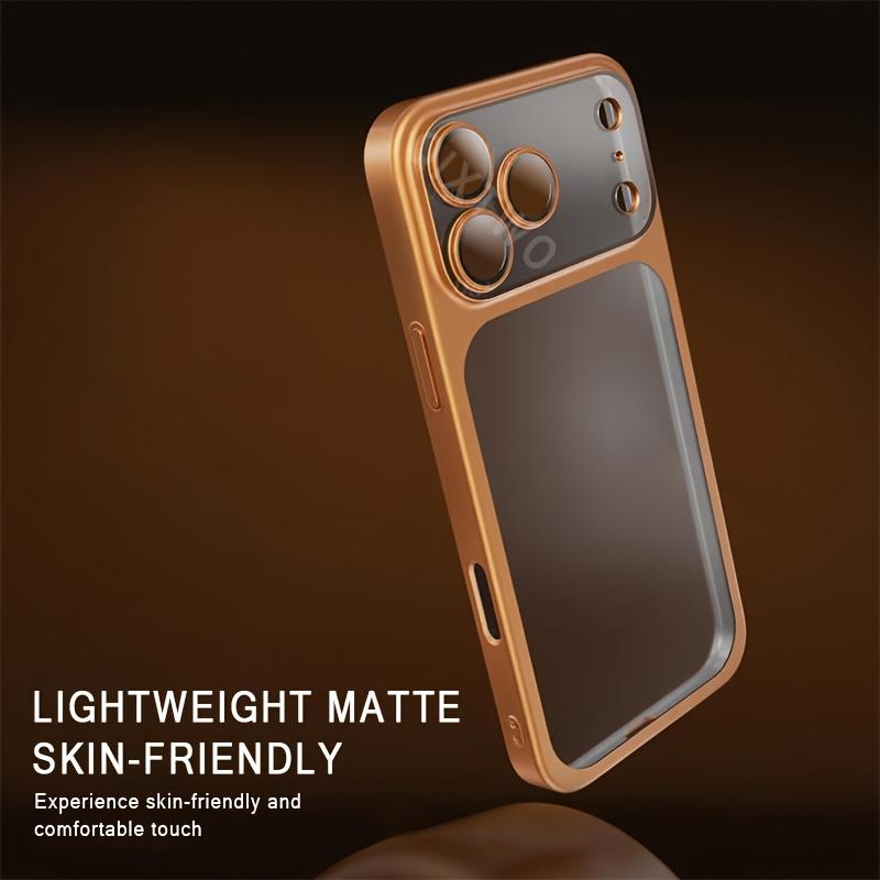 Premium Matte Clear Case for iPhone 13-17 Series |   Wireless Charging Compatible with Built-in Lens Protector & Shockproof Back Cover |   Slim Shock-Absorbent Design with Streamlined Profile |   Tailored for iPhone Users and Tech Enthusiasts