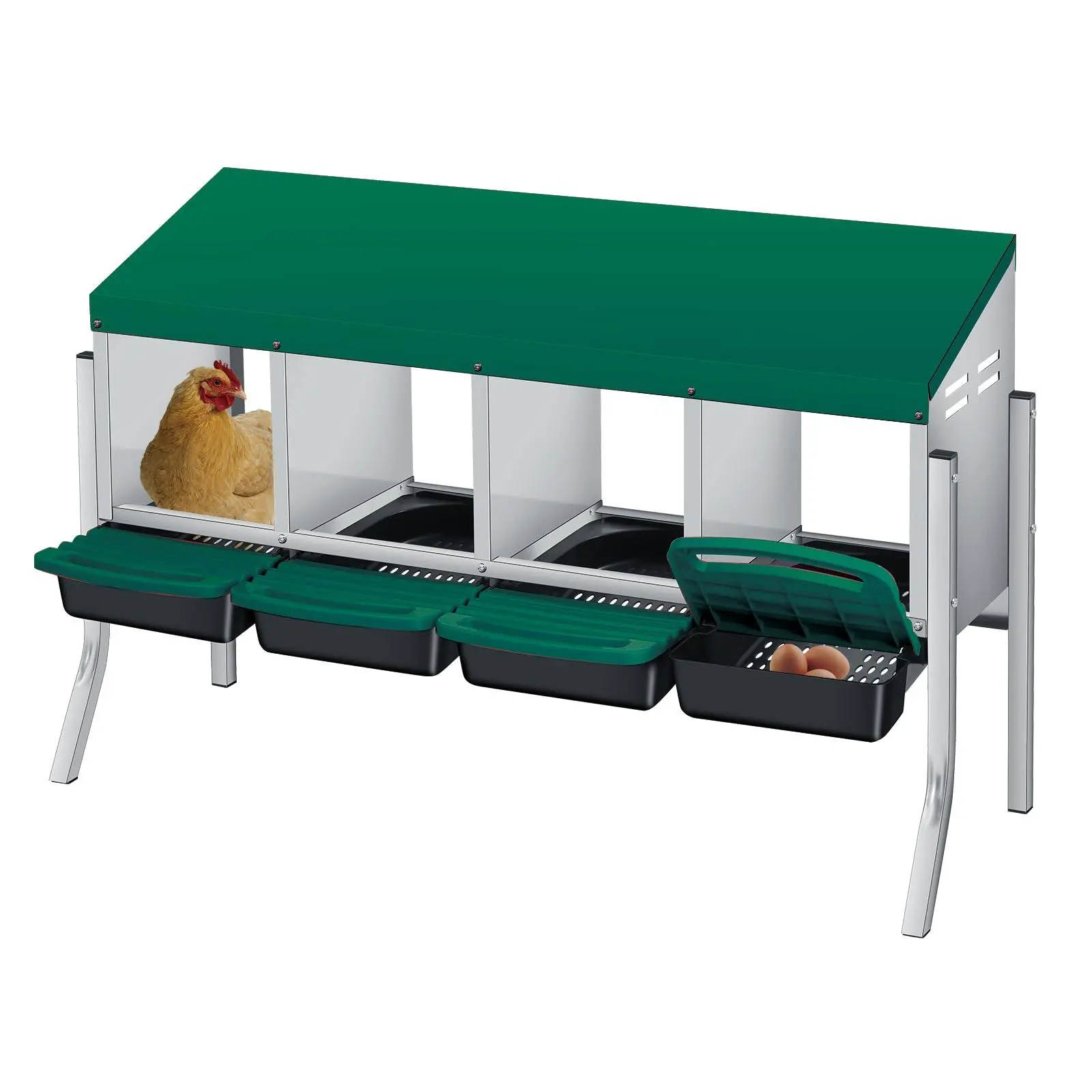 green Four grids + bracket