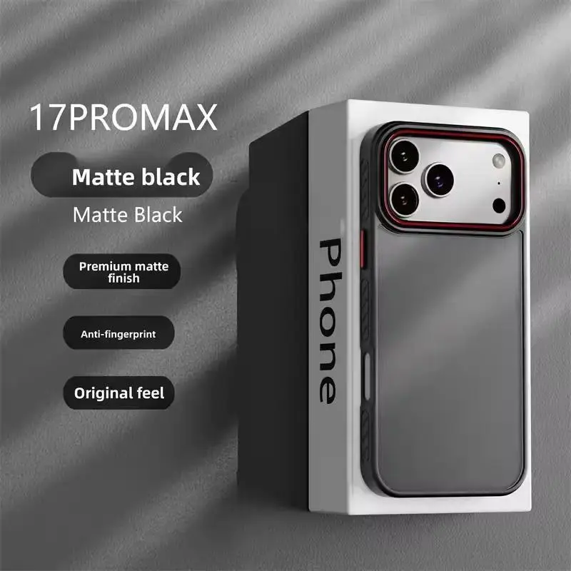 Premium Translucent Matte Phone Case Full-body Shockproof Anti-slip Design  Gift for iphone 16 pro max cases  /17Air/17/16ephone case iphone 14 12/13 15/16/Pro/Pro Max/Plus