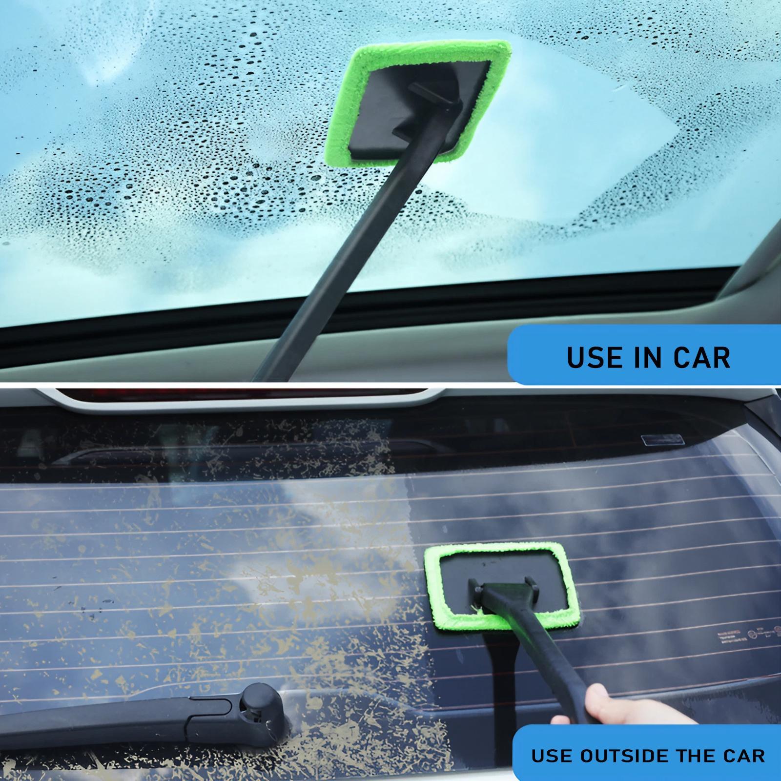 Car Windshield Cleaning Brush, Long Handle Car Window Cleaning Brush, Professional Car Cleaning Tool, Car Accessories, Gift for Men